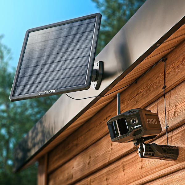 Solar-Powered Wireless Backup Camera with Adjustable Lens to