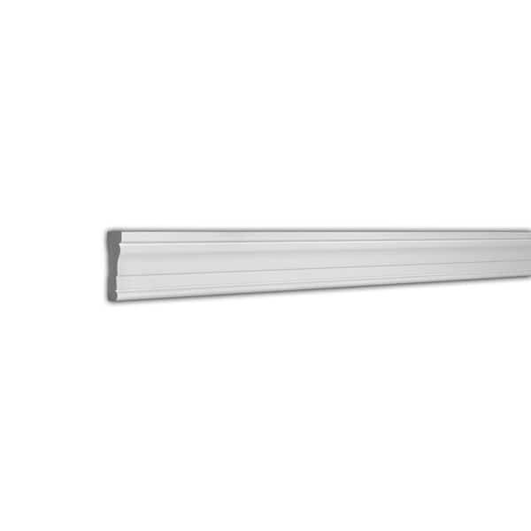 WM 376 2-1/4 in. x 5/8 in. x 96 in. Recycled Polystyrene Case Moulding Pro Pack 56 LF (7-Pack)