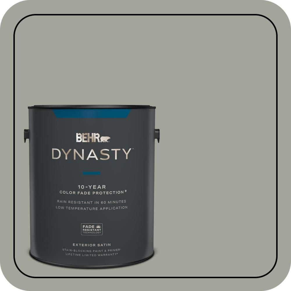 1 gal. #N380-4 Strong Winds Satin Enamel Exterior Stain-Blocking Paint & Primer price history on PriceWatchPro
