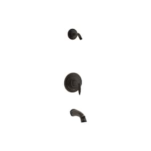 Alteo 1-Handle Tub and Shower Trim in Oil-Rubbed Bronze (Valve Not Included)