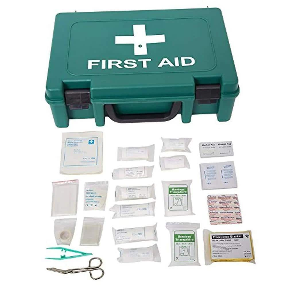 cadeninc 45-Piece First Aid Kit Set, Green Bos-LQD0-PN6 - The Home Depot