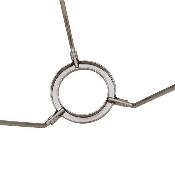Hampton Bay Mix And Match 12 In Dia X 9 H Oatmeal Round Midsize Lamp Shade Ds17988 The Home Depot Midsize Lamp Shade Ds17988, What Is A Spider Fitter Lamp Shade