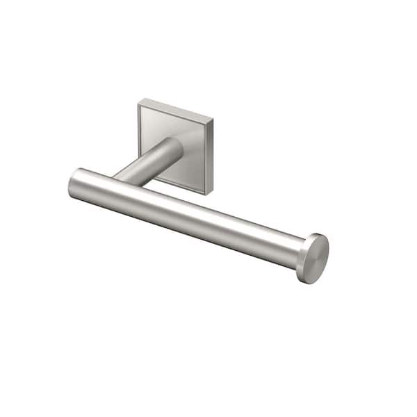 Mode Wall Mounted Single Post Toilet Paper Holder in Satin Nickel