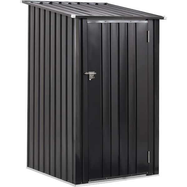 Tatayosi 3 ft. W x 3 ft. D Metal Outdoor Storage Shed, Garden Shed with Single Lockable Door, Utility Tool Shed 9.2 sq. ft.
