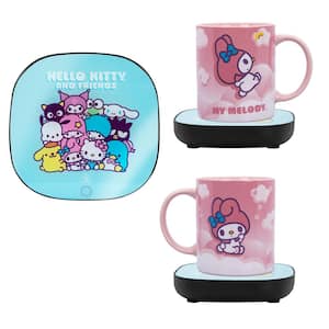 Hello Kitty and Friends 'My Melody' Pink Single- Cup Coffee Mug with Mug Warmer for your Coffee Maker