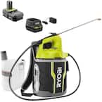 ONE+ 18V Cordless Battery 2 Gal. Chemical Sprayer and Holster with Extra Tank, 2.0 Ah Battery, and Charger
