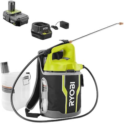 RYOBI ONE+ 18V EZClean 320 PSI 0.8 GPM Cordless Cold Water Power ...