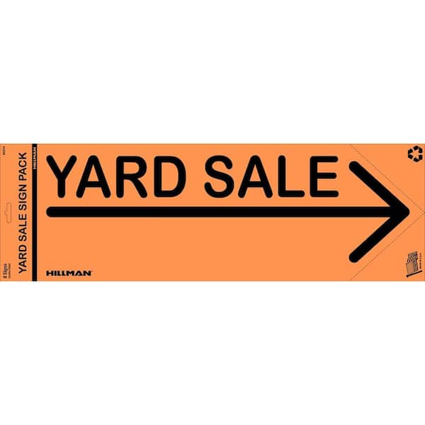 Everbilt Yard Sale Sign Pack