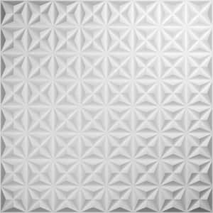 19 5/8 in. x 19 5/8 in. Coralie EnduraWall Decorative 3D Wall Panel (12-Pack for 32.1 Sq. Ft.)