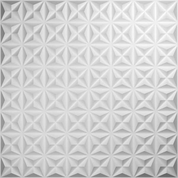Ekena Millwork 19 5/8 in. x 19 5/8 in. Coralie EnduraWall Decorative 3D Wall Panel (12-Pack for 32.1 Sq. Ft.)