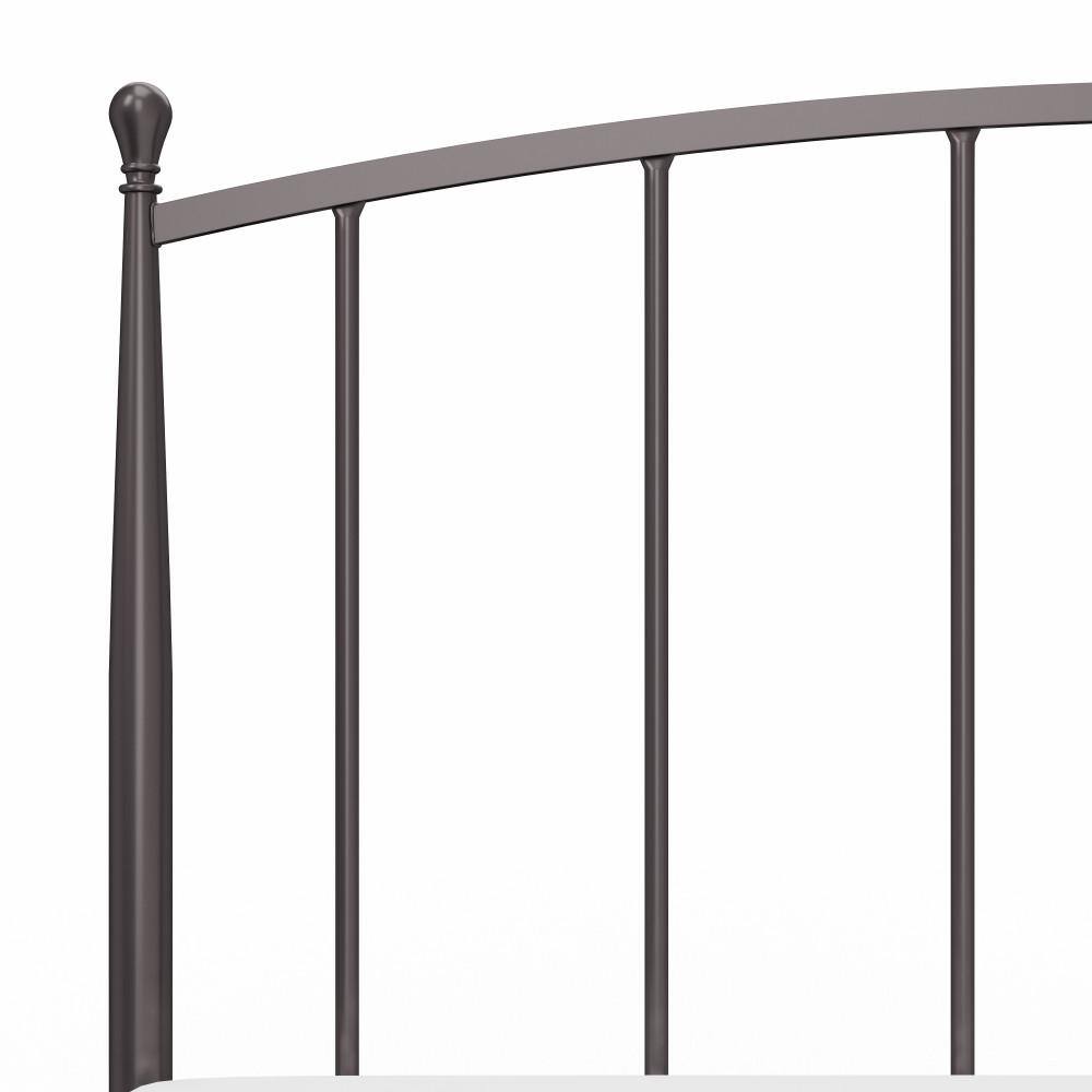 Gray Bronze Metal Full/Queen Farmhouse Headboard