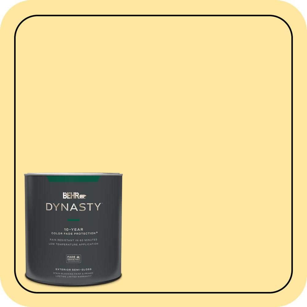 Equator Color BEHR DYNASTY 1 qt. #PMD-10 Equator Glow Semi-Gloss Enamel Exterior ...