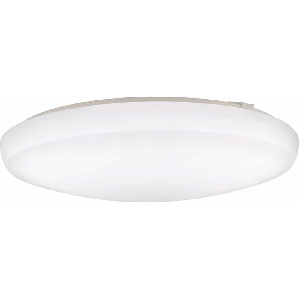 Lithonia 20-Inch White LED Flush Mount Light Fixture