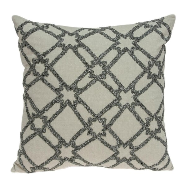 Unbranded Cora Beige Throw Pillow