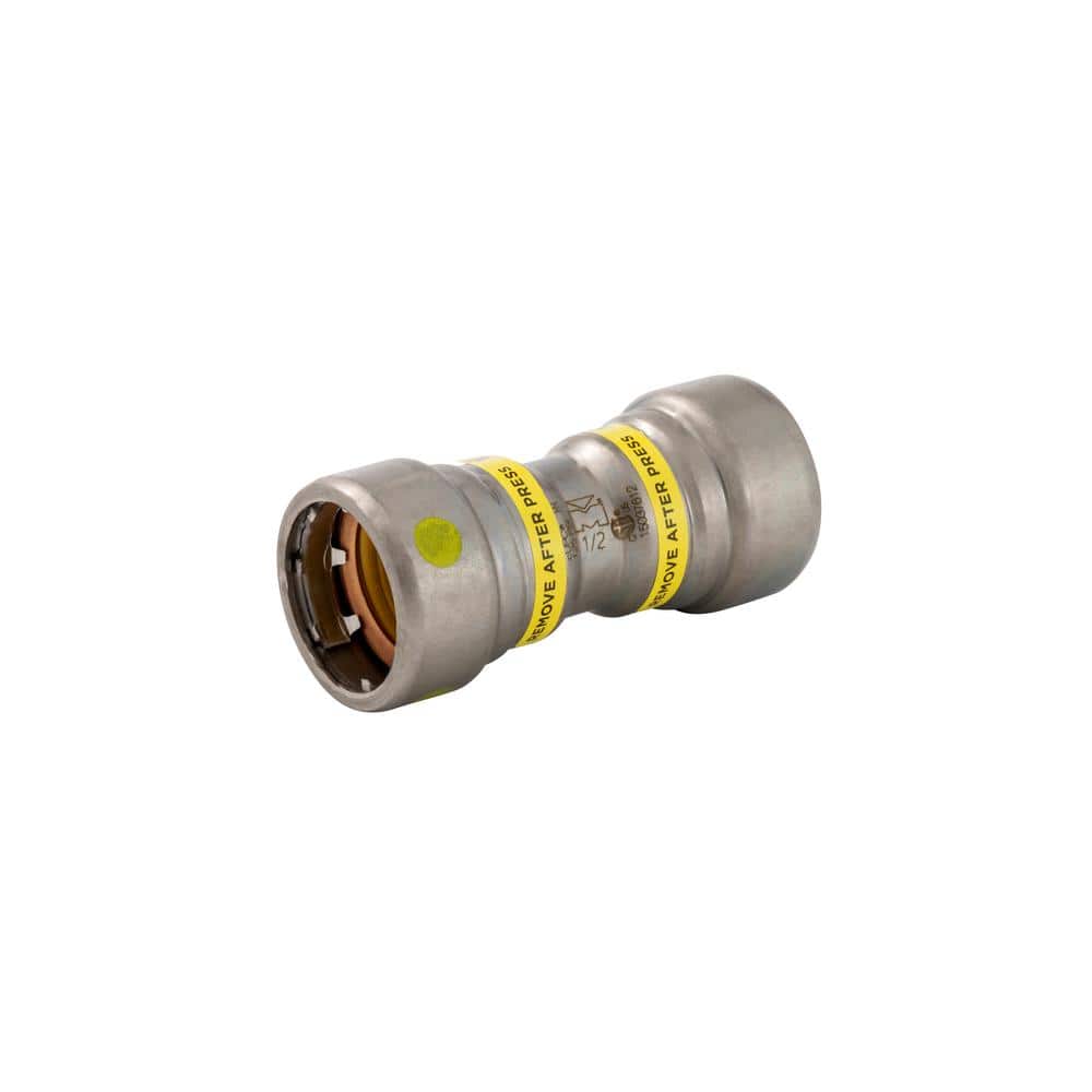 1/2 in. Carbon Steel Press x Press Coupling Fitting with Stop price history on PriceWatchPro