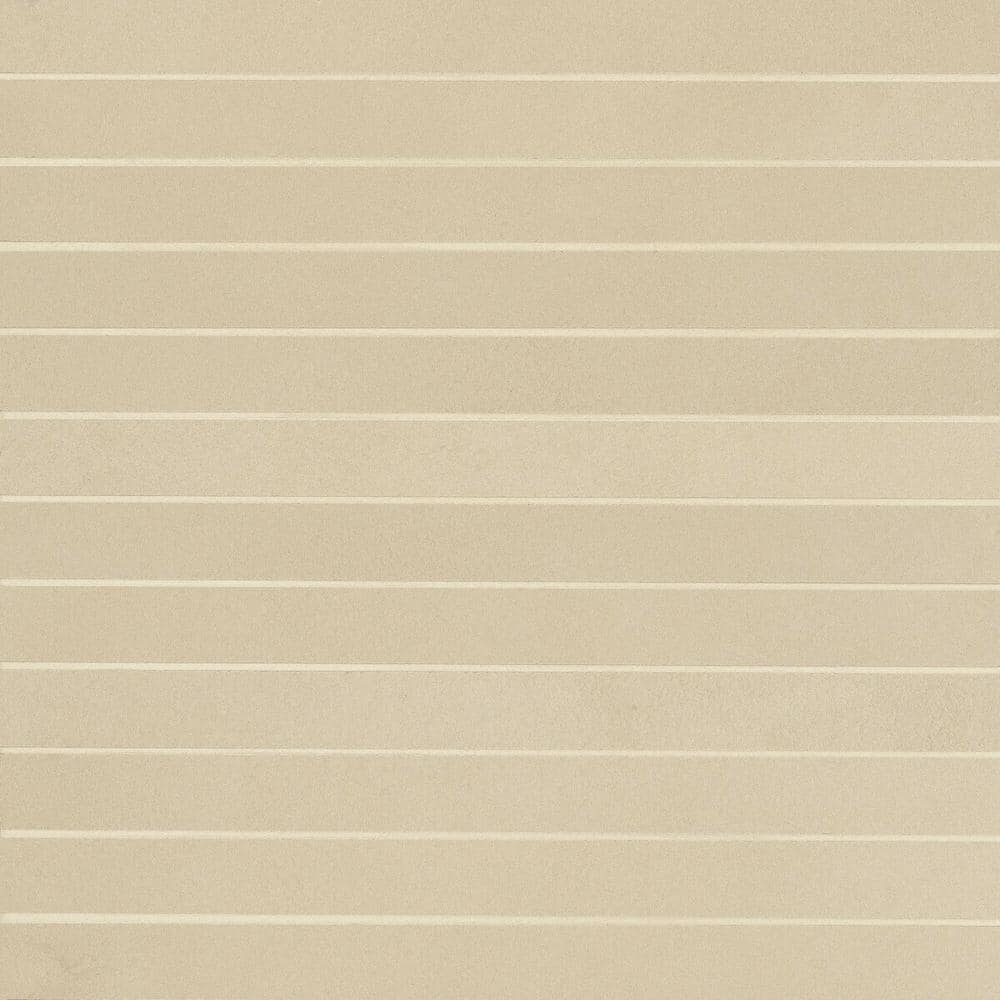 Sahara 12 in. x 12 in. Matte Ecru Porcelain Mosaic Floor and Wall Subway Tile (4.84 sq. ft. /Case) price history on PriceWatchPro