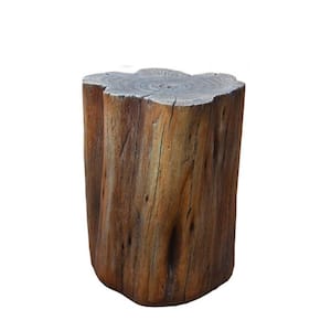 18 in. Warren Redwood Outdoor Seating Fire Pit Stool