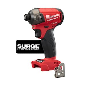 M18 FUEL SURGE 18V Lithium-Ion Brushless Cordless 1/4 in. Hex Impact Driver (Tool-Only)