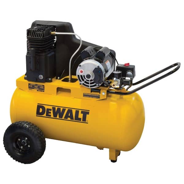 DEWALT 20 Gal. Portable Horizontal Electric Air Compressor