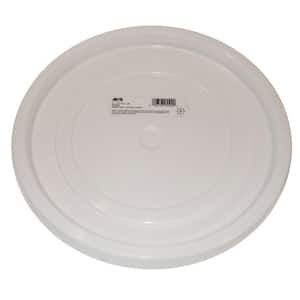 3.5 Gal. and 5 Gal. White Easy-Off Lid (10-Pack)