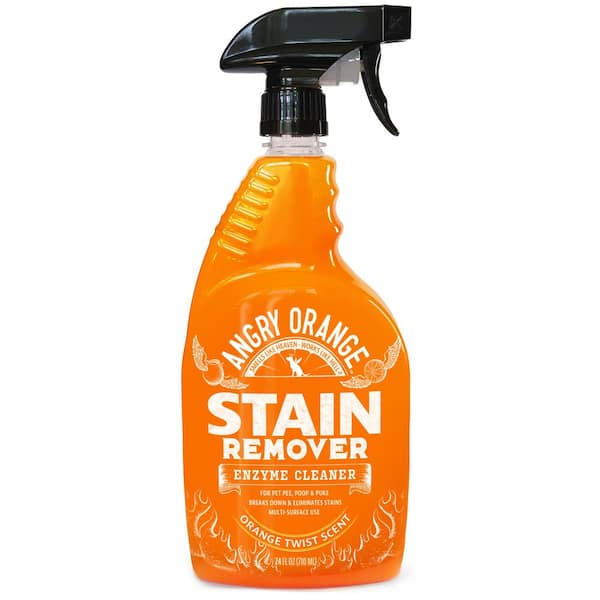 ANGRY ORANGE Ready-To-Use 24 oz. Pet Stain Remover Spray Cleaner, Orange Twist Scent