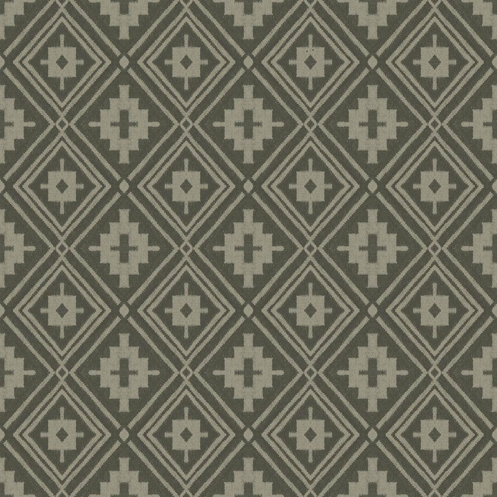 Chesapeake 10 in. W x 13 in. L Green Camp Blanket Wallpaper Sample 4142