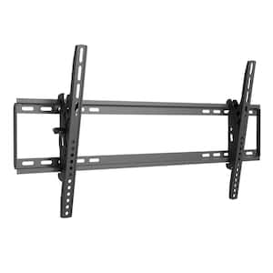 Premium Tilting Open Wall Plate TV Wall Mount for 50-90 in. TVs with Post Installation Levelling VESA 200x100 by 400x800