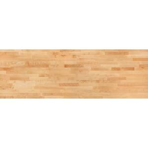 6 ft. L x 25 in. D Unfinished Birch Solid Wood Butcher Block Countertop With Edge