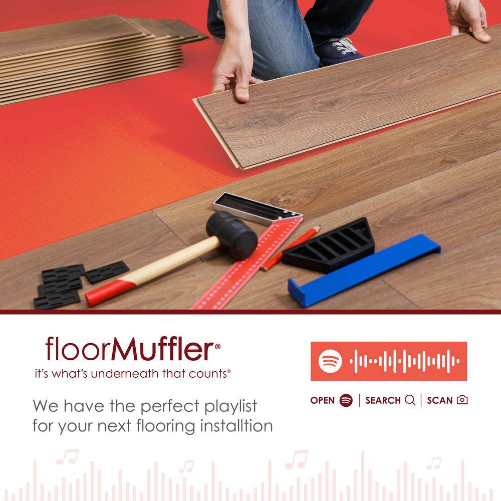 Buy 100 sq. ft. 4 ft. x 25 ft. x 0.08 in. Premium Underlayment for