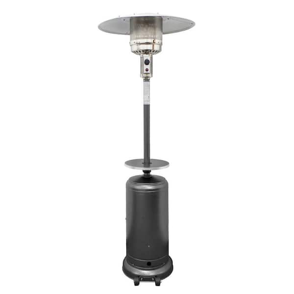 AZ Patio Heaters 48,000 BTU Hammered Silver Propane Patio Heater