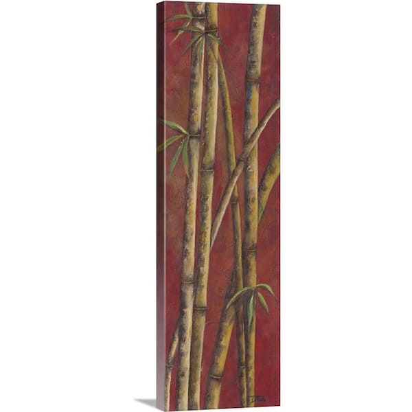 GreatBigCanvas "Red Bamboo I" by Patricia Pinto Canvas Wall Art