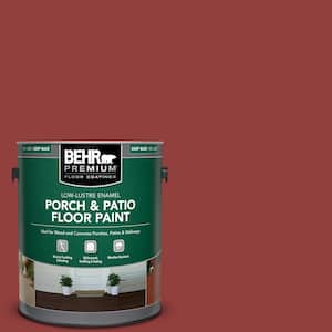 1 gal. #BIC-49 Red Red Red Low-Lustre Enamel Interior/Exterior Porch and Patio Floor Paint