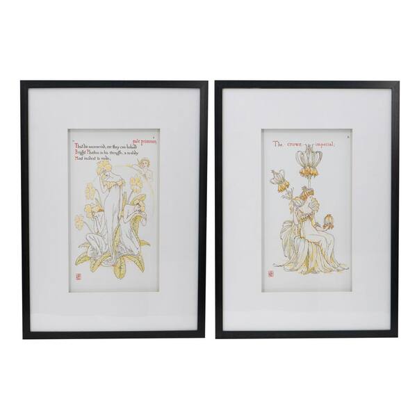Miscool Anky 2-piece Framed Art Print 20 in. x 28 in. Wall Arts