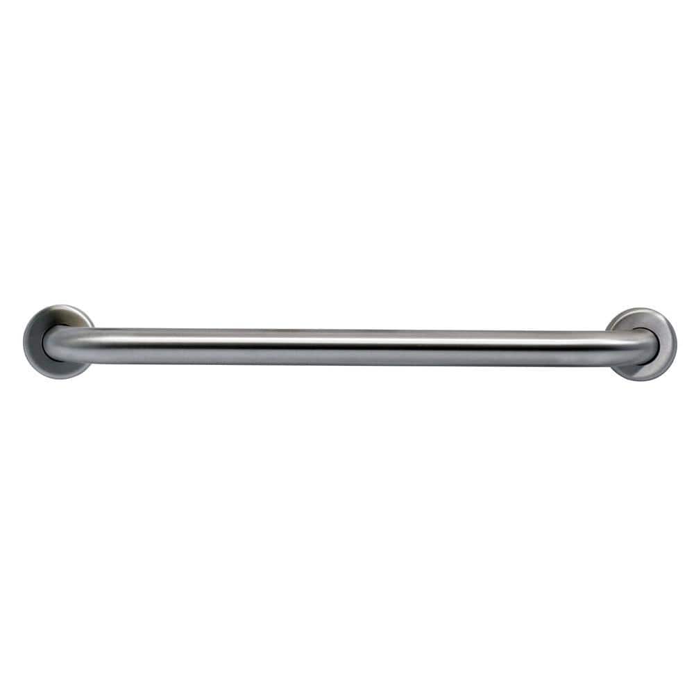 CareGiver 36 in. x 1.5 in. Grab Bar in Stainless Steel