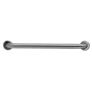 CareGiver 42 in. x 1.5 in. Grab Bar in Stainless Steel