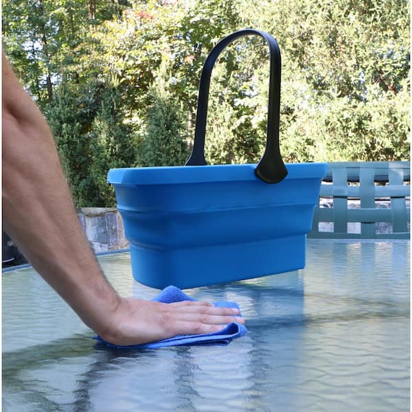 CARTREND 10 Litre Foldable Bucket - Collapsible Water Pail With Spout & Handle For Camping, Cleaning - View #8