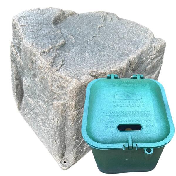 Dekorra 45 in. x 36 in. x 42 in. Tall Large Artificial Rock Cover 123-FS -  The Home Depot