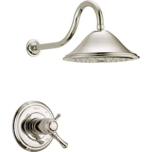 Cassidy TempAssure 17T Series 1-Handle Shower Faucet Trim Kit in Polished Nickel (Valve Not Included)