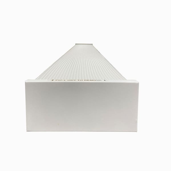 Commercial Electric 1-Pack 4 ft. 3800 Adjustable Lumen White