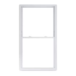 36 in. x 62 in. 50 Series Low-E Argon SC Glass Double Hung White Vinyl Replacement Window, Screen Incl