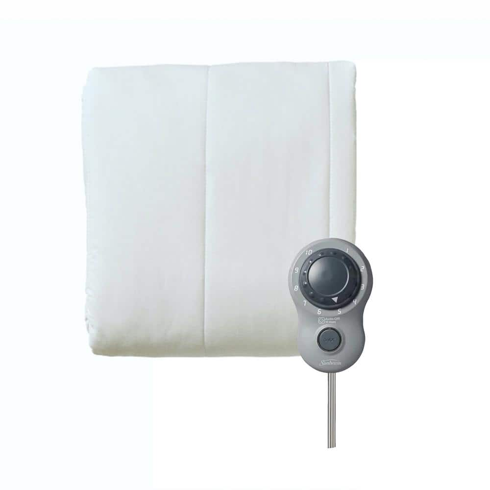 UPC 053891159944 product image for Twin Size Electric Water-Resistant Heated Mattress Pad with Dial Controller | upcitemdb.com