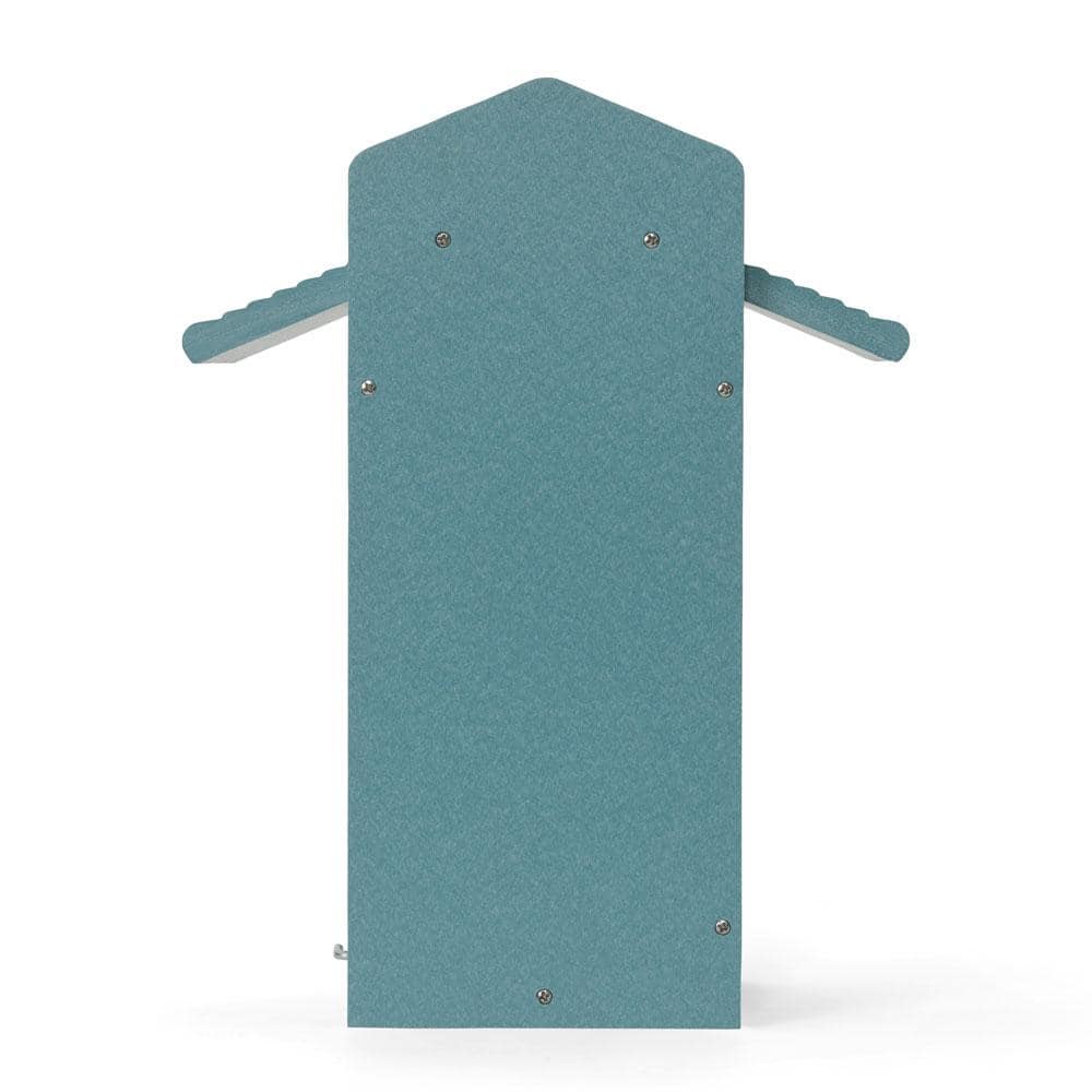 Lake Blue Recycled Poly-Lumber Hanging Bluebird House