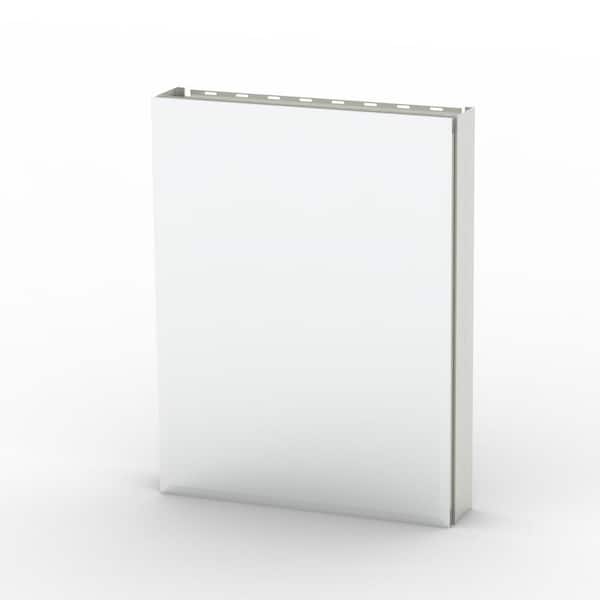 23 in. W x 30 in. H Rectangular Aluminum Medicine Cabinet with Mirror