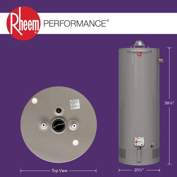 Performance 50 Gal. Tall 36,000 BTU Liquid Propane Water Heater with 6-Year Warranty