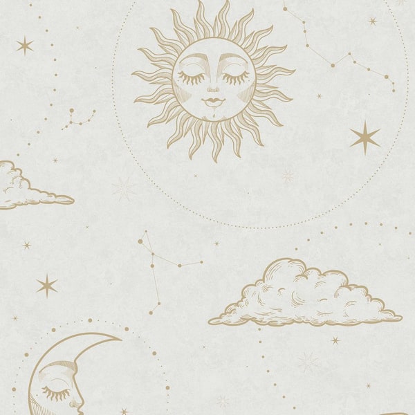 Transform Celestial Cream Peel & Stick Wallpaper