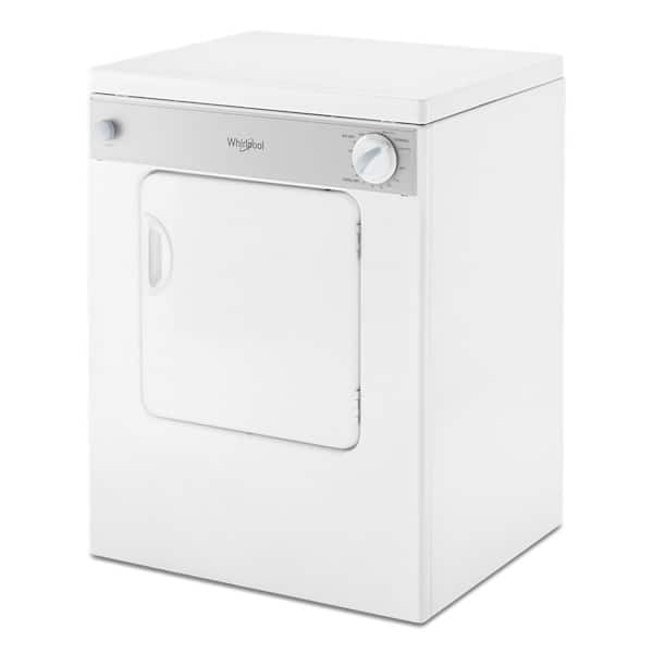 Reviews for Whirlpool 3.4 cu. ft. 120-Volt White Compact Electric Vented  Dryer with Flexible Installation