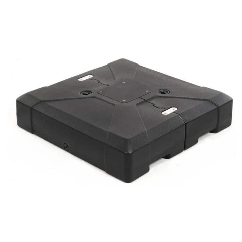 286 lbs. Square 3D Surface Fashionable Patio Umbrella Base Sand/Water Filled in Black price history on PriceWatchPro