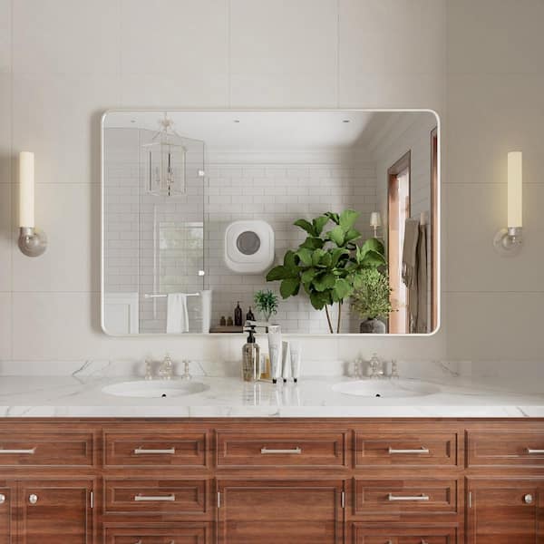 Beaumont Decor Hampton 54-in Gray Bathroom Vanity Cabinet Beaumont Decor Hampton 54-in Gray Bathroom Vanity Cabinet