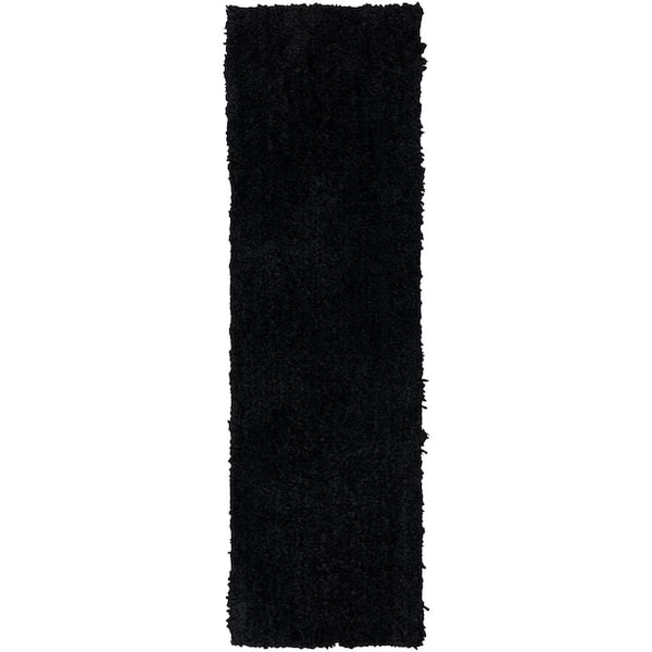 Addison Rugs Dolce 1 Black 2 ft. 3 in. x 7 ft. 6 in. Area Rug Runner