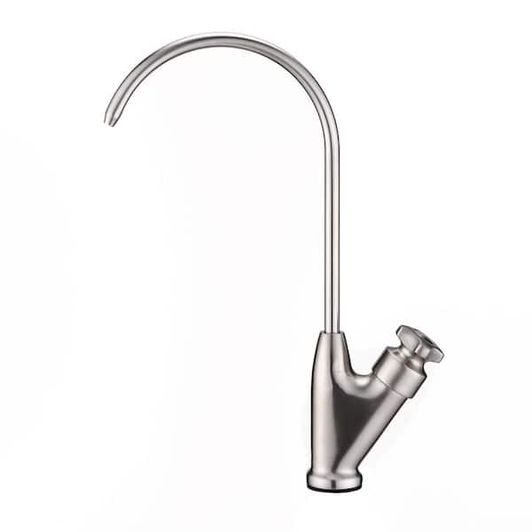 PROOX Single-Handle Beverage Water Filtration Faucet in Brushed Nickel